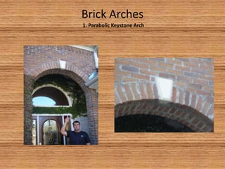 Brick Arches1. Parabolic Keystone Arch