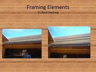 Framing Elements8. Stringer