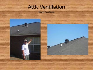 Attic Ventilation Roof Turbine