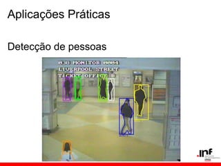 Aplicações Práticas
Detecção de pessoas
 