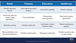 © 2018, Amazon Web Services, Inc. or its affiliates. All rights reserved.
 