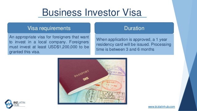 Visa procedure El Salvador
