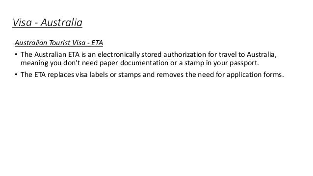 Visa Requirements To Travel To Countries Of Oceania