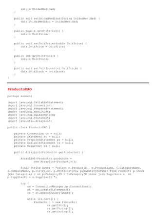 VISUALIZAR REGISTROS EN UN JTABLE