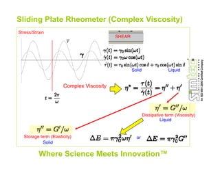 Viscoelastic Behavior of Liquid Silicone Rubber (LSR) | PDF