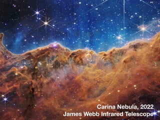 Carina Nebula, 2022
James Webb Infrared Telescope
 