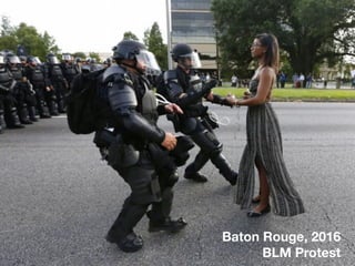 Baton Rouge, 2016
BLM Protest
 