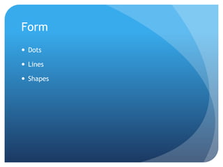 FormDotsLinesShapes