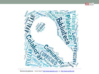 Nuvens de palavras… Como fazer? http://www.tagxedo.com/ ou http://www.wordle.net/

 