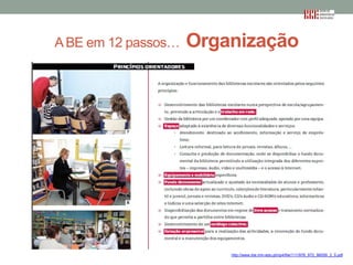 A BE em 12 passos…

Organização

http://www.rbe.min-edu.pt/np4/file/111/978_972_96059_2_5.pdf

 
