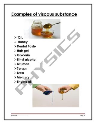 Viscosity of fluids | PDF