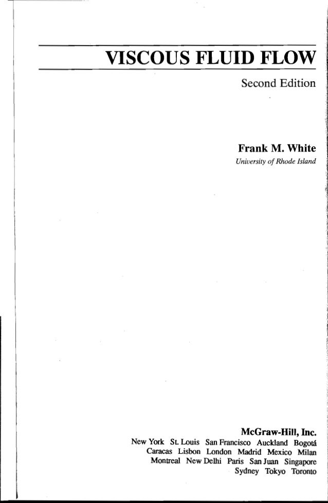 Viscous fluid flow_frank_m_white_second_edition