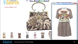 13 
Visual Search Technology  