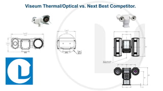 Viseum Thermal/Optical vs. Next Best Competitor.
 