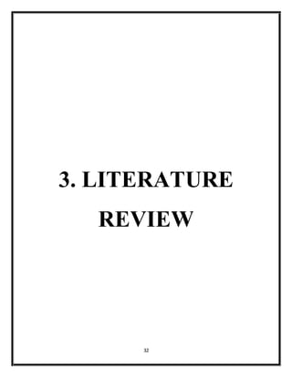 32
3. LITERATURE
REVIEW
 