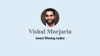 Vishal Morjaria - Award Winning Author