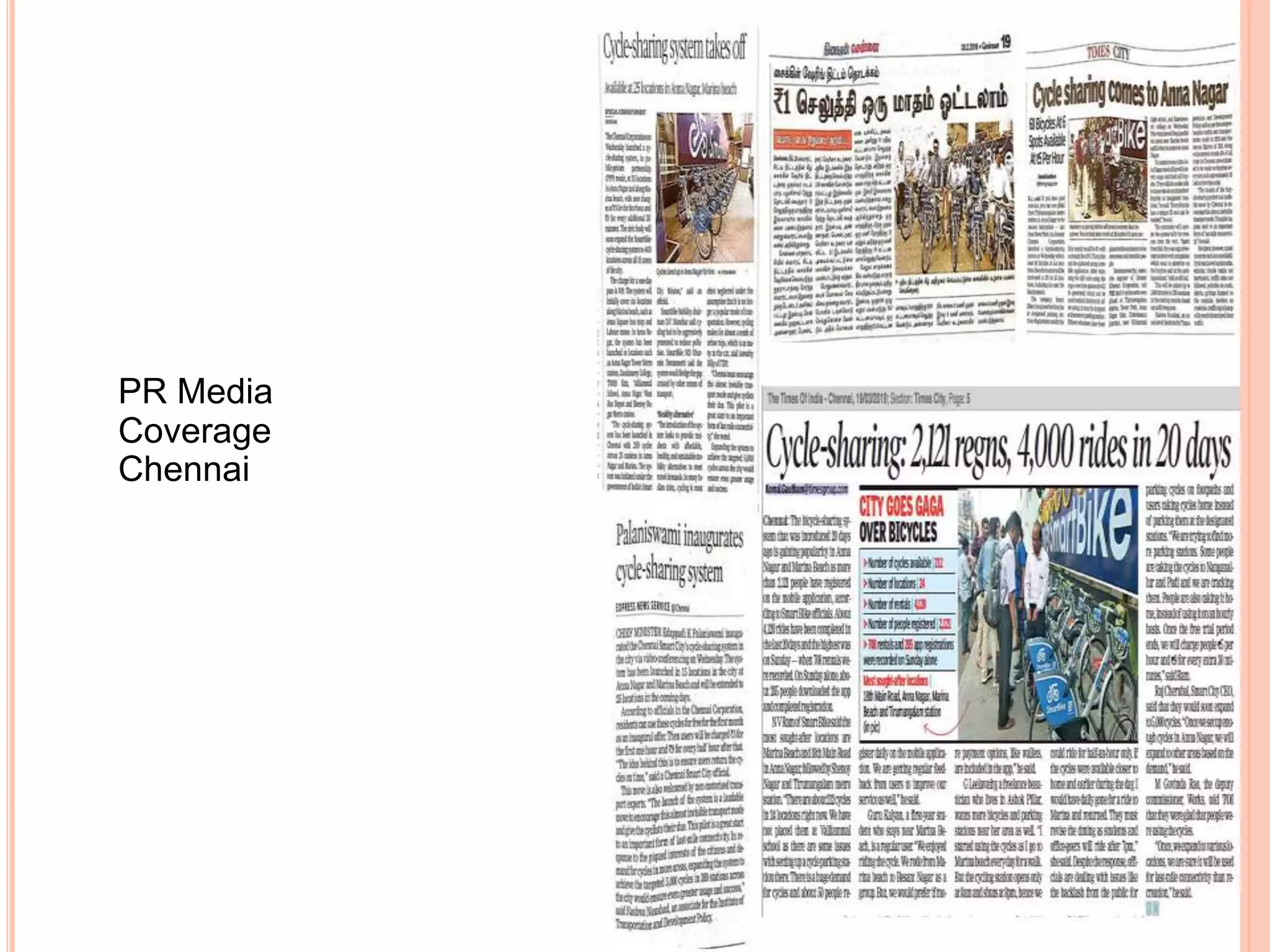 PR Media
Coverage
Chennai
 