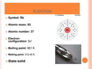 ELEMENTS AND ITS PROPERTIES | PPTX