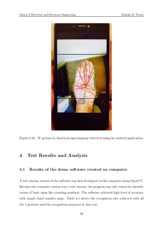 Android Application for American Sign Language Recognition