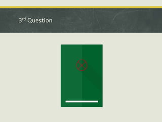 3rd Question
 