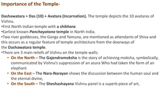 Vishnu Panels of Deogarh/Dashawatara Temple | PPTX