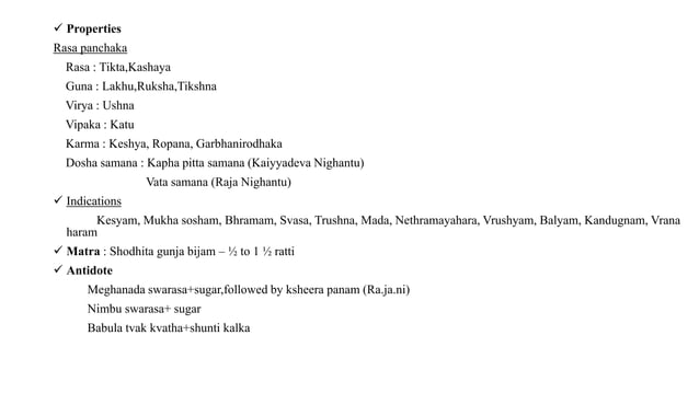 CONCEPT OF VISHA - UPAVISHAS IN AYURVEDA | PDF