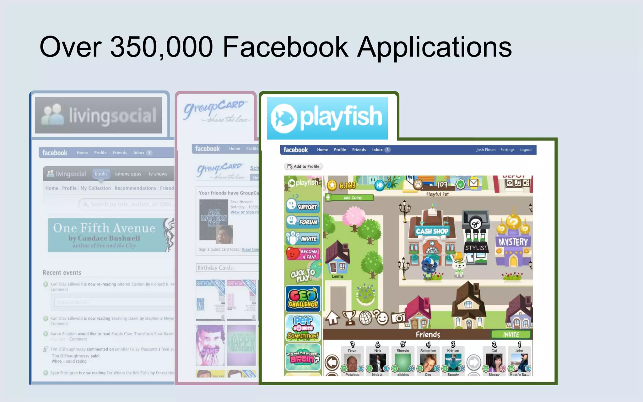 Over 15,000 websites and applications use connect