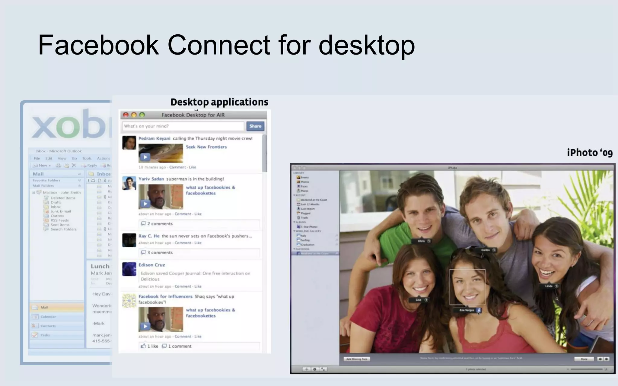 Every month, more than 70% of Facebook users engage with Platform applicationsSome Examples