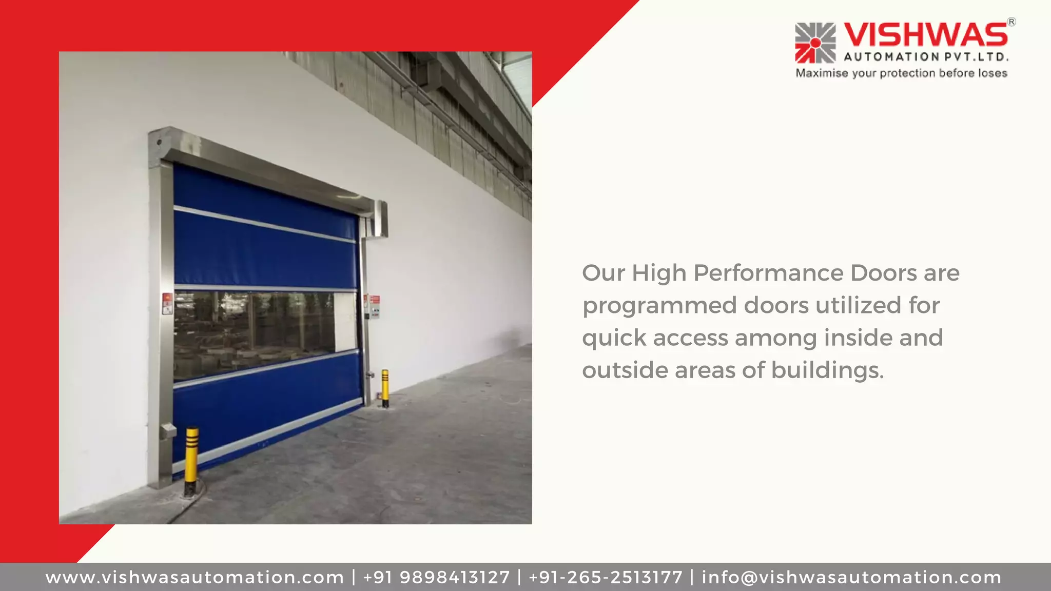 Industrial High Speed Roll Up Doors | Commercial High Speed Doors ...