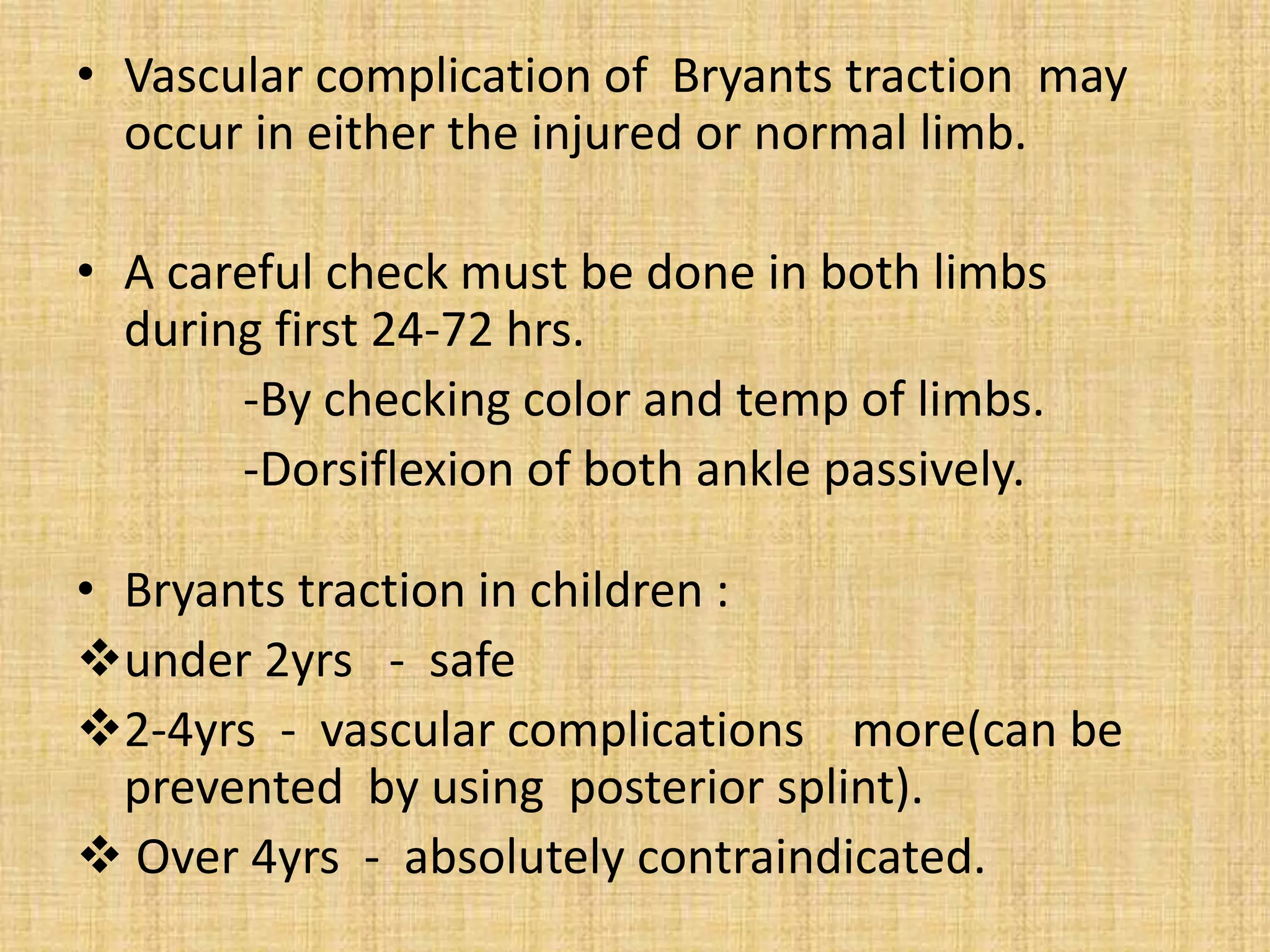 PPT ON TRACTIONS IN ORTHOPAEDICS | PPTX