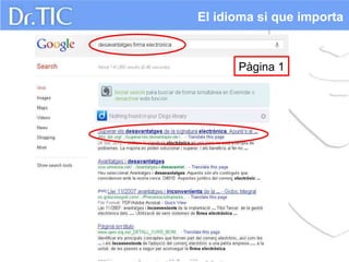 El idioma si que importa


      Pàgina 1
 