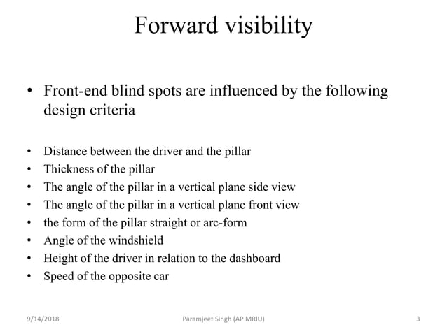 Visibility | PPT