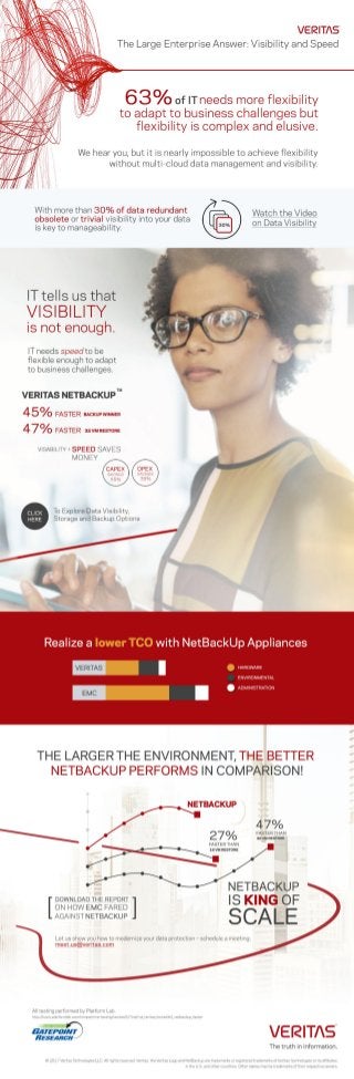 Visibility and Speed with NetBackup