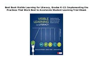 Best Book Visible Learning for Literacy, Grades K-12: Implementing the
Practices That Work Best to Accelerate Student Learning Trial Ebook
Download Here https://always0001.blogspot.com/?book=1506332358 Ensure students demonstrate more than a year's worth of learning during a school yearRenowned literacy experts Douglas Fisher and Nancy Frey work with John Hattie to apply his 15 years of research, identifying instructional routines that have the biggest impact on student learning, to literacy practices. These practices are "visible" because their purpose is clear, they are implemented at the right moment in a student's learning, and their effect is tangible.Through dozens of classroom scenarios, learn how to use the right approach at the right time for surface, deep, and transfer learning and which routines are most effective at each phase of learning. Read Online PDF Visible Learning for Literacy, Grades K-12: Implementing the Practices That Work Best to Accelerate Student Learning, Read PDF Visible Learning for Literacy, Grades K-12: Implementing the Practices That Work Best to Accelerate Student Learning, Read Full PDF Visible Learning for Literacy, Grades K-12: Implementing the Practices That Work Best to Accelerate Student Learning, Download PDF and EPUB Visible Learning for Literacy, Grades K-12: Implementing the Practices That Work Best to Accelerate Student Learning, Download PDF ePub Mobi Visible Learning for Literacy, Grades K-12: Implementing the Practices That Work Best to Accelerate Student Learning, Reading PDF Visible Learning for Literacy, Grades K-12: Implementing the Practices That Work Best to Accelerate Student Learning, Read Book PDF Visible Learning for Literacy, Grades K-12: Implementing the Practices That Work Best to Accelerate Student Learning, Read online Visible Learning for Literacy, Grades K-12: Implementing the Practices That Work Best to Accelerate Student Learning, Read Visible Learning for Literacy, Grades K-12: Implementing the Practices That Work Best to Accelerate Student Learning Douglas B. Fisher pdf, Download Douglas B. Fisher epub Visible Learning for Literacy,
Grades K-12: Implementing the Practices That Work Best to Accelerate Student Learning, Read pdf Douglas B. Fisher Visible Learning for Literacy, Grades K-12: Implementing the Practices That Work Best to Accelerate Student Learning, Download Douglas B. Fisher ebook Visible Learning for Literacy, Grades K-12: Implementing the Practices That Work Best to Accelerate Student Learning, Download pdf Visible Learning for Literacy, Grades K-12: Implementing the Practices That Work Best to Accelerate Student Learning, Visible Learning for Literacy, Grades K-12: Implementing the Practices That Work Best to Accelerate Student Learning Online Download Best Book Online Visible Learning for Literacy, Grades K-12: Implementing the Practices That Work Best to Accelerate Student Learning, Read Online Visible Learning for Literacy, Grades K-12: Implementing the Practices That Work Best to Accelerate Student Learning Book, Download Online Visible Learning for Literacy, Grades K-12: Implementing the Practices That Work Best to Accelerate Student Learning E-Books, Read Visible Learning for Literacy, Grades K-12: Implementing the Practices That Work Best to Accelerate Student Learning Online, Download Best Book Visible Learning for Literacy, Grades K-12: Implementing the Practices That Work Best to Accelerate Student Learning Online, Read Visible Learning for Literacy, Grades K-12: Implementing the Practices That Work Best to Accelerate Student Learning Books Online Download Visible Learning for Literacy, Grades K-12: Implementing the Practices That Work Best to Accelerate Student Learning Full Collection, Read Visible Learning for Literacy, Grades K-12: Implementing the Practices That Work Best to Accelerate Student Learning Book, Read Visible Learning for Literacy, Grades K-12: Implementing the Practices That Work Best to Accelerate Student Learning Ebook Visible Learning for Literacy, Grades K-12: Implementing the Practices That Work Best to Accelerate Student Learning PDF
Read online, Visible Learning for Literacy, Grades K-12: Implementing the Practices That Work Best to Accelerate Student Learning pdf Download online, Visible Learning for Literacy, Grades K-12: Implementing the Practices That Work Best to Accelerate Student Learning Read, Read Visible Learning for Literacy, Grades K-12: Implementing the Practices That Work Best to Accelerate Student Learning Full PDF, Download Visible Learning for Literacy, Grades K-12: Implementing the Practices That Work Best to Accelerate Student Learning PDF Online, Download Visible Learning for Literacy, Grades K-12: Implementing the Practices That Work Best to Accelerate Student Learning Books Online, Download Visible Learning for Literacy, Grades K-12: Implementing the Practices That Work Best to Accelerate Student Learning Full Popular PDF, PDF Visible Learning for Literacy, Grades K-12: Implementing the Practices That Work Best to Accelerate Student Learning Read Book PDF Visible Learning for Literacy, Grades K-12: Implementing the Practices That Work Best to Accelerate Student Learning, Download online PDF Visible Learning for Literacy, Grades K-12: Implementing the Practices That Work Best to Accelerate Student Learning, Download Best Book Visible Learning for Literacy, Grades K-12: Implementing the Practices That Work Best to Accelerate Student Learning, Read PDF Visible Learning for Literacy, Grades K-12: Implementing the Practices That Work Best to Accelerate Student Learning Collection, Download PDF Visible Learning for Literacy, Grades K-12: Implementing the Practices That Work Best to Accelerate Student Learning Full Online, Read Best Book Online Visible Learning for Literacy, Grades K-12: Implementing the Practices That Work Best to Accelerate Student Learning, Download Visible Learning for Literacy, Grades K-12: Implementing the Practices That Work Best to Accelerate Student Learning PDF files
 