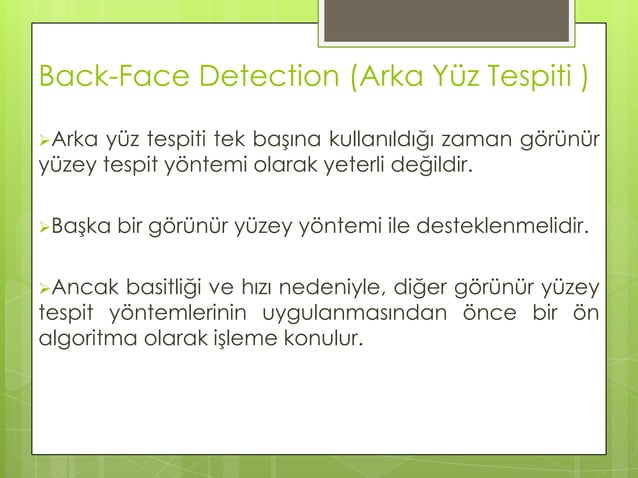 Visible surface detection methods | PPT