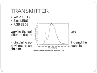 Visible light communication | PPTX