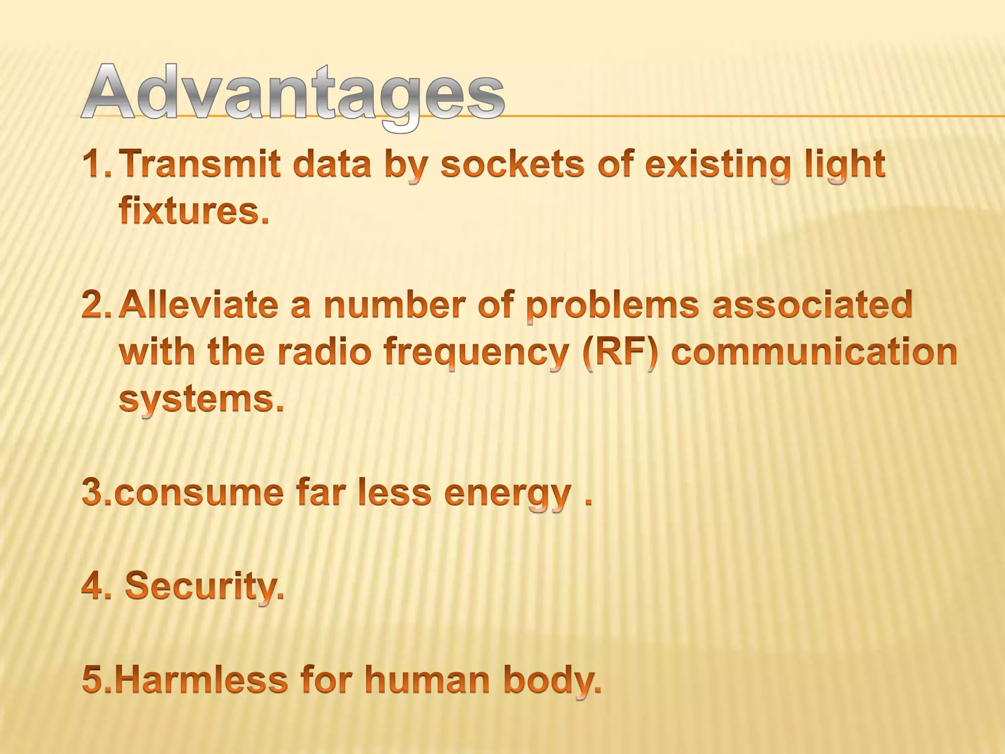 Visible light communication