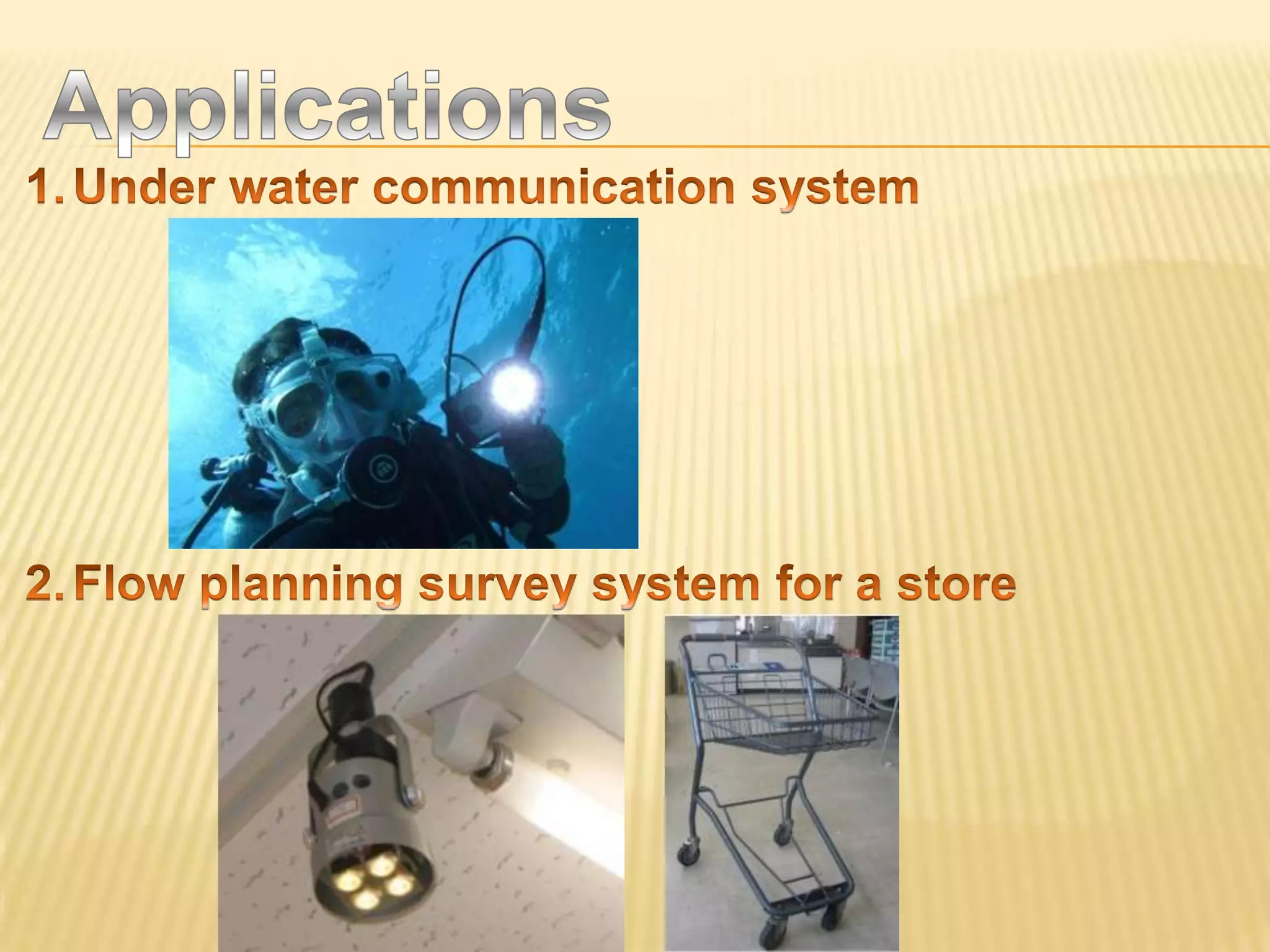 Visible light communication