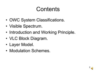 Visible light communication systems i | PPT