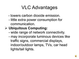 Visible light communication systems ii | PPT