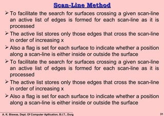 Visible Surface Detection | PPT