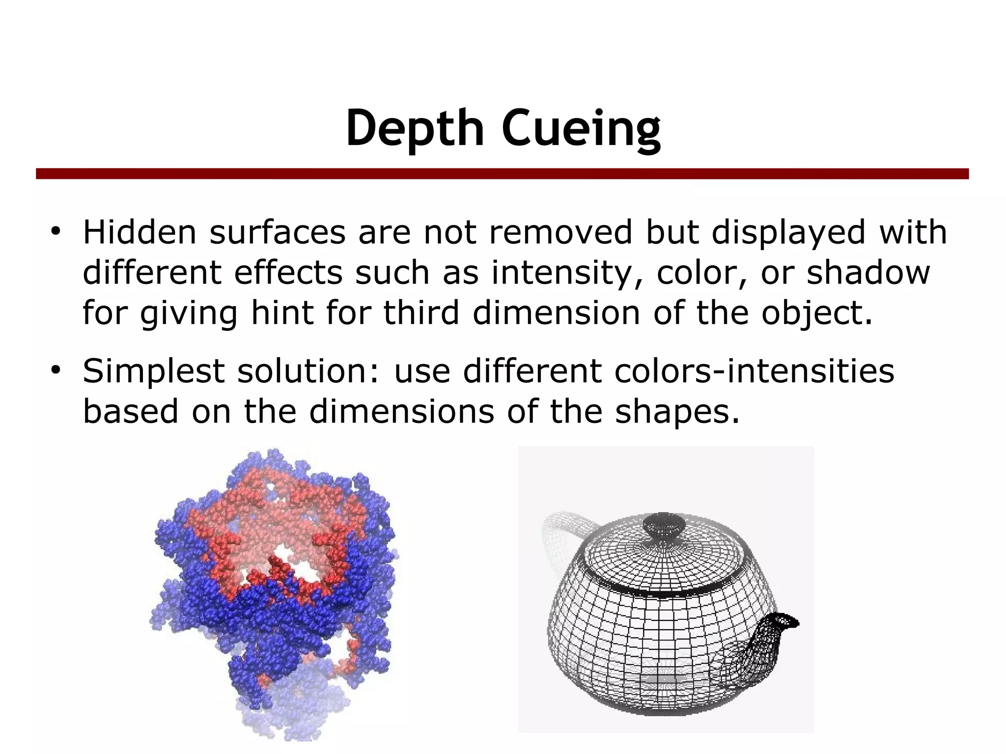 Visible surface detection in computer graphic | PPT
