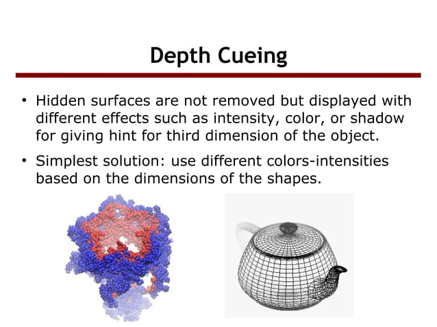 Visible surface detection in computer graphic | PPT