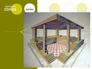 cónica
perspectiva
ejemplos
 