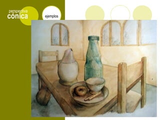 cónica
perspectiva
ejemplos
 