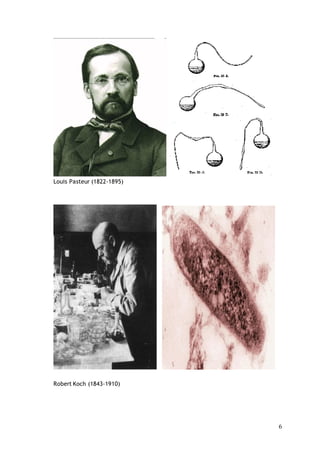 Louis Pasteur (1822-1895)
Robert Koch (1843-1910)
6
 