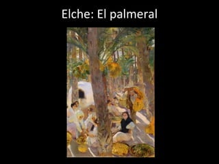 Elche: El palmeral 