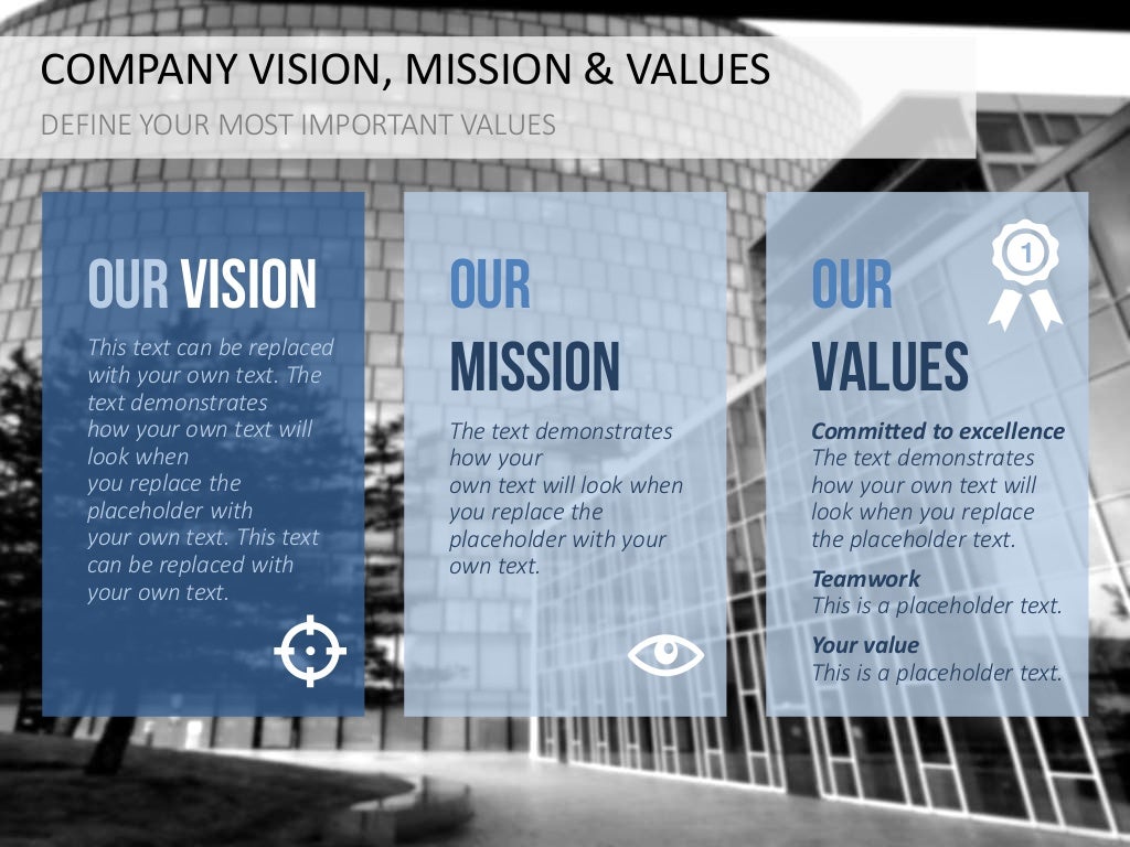 Vision Mission Statement English