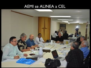 AEMI se ALINEA a CEL
 