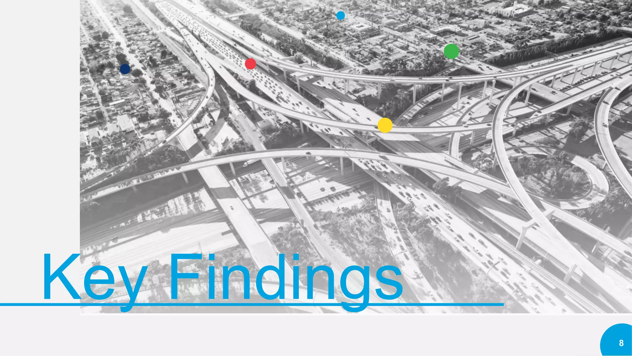8
Key Findings
 
